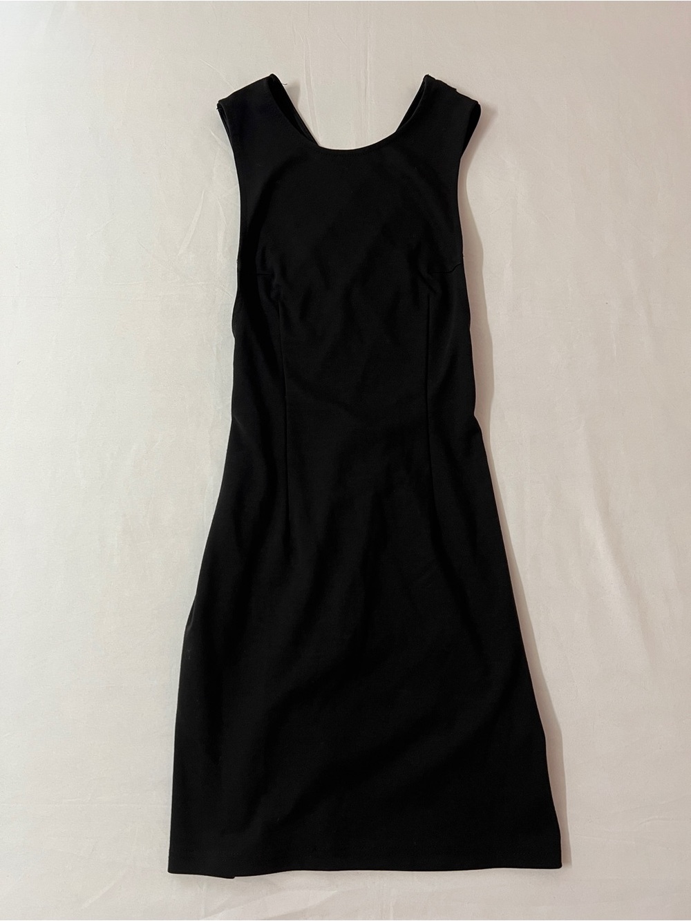 Tobi Black Criss Cross Mini Bodycon Dress